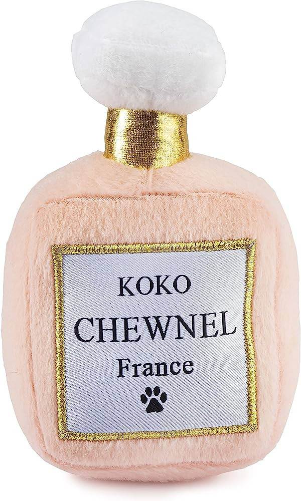 Dog Diggin Designs Runway Pup Collection | Unique Squeaky Parody Plush Dog Toys – Fashion Acces... | Amazon (US)