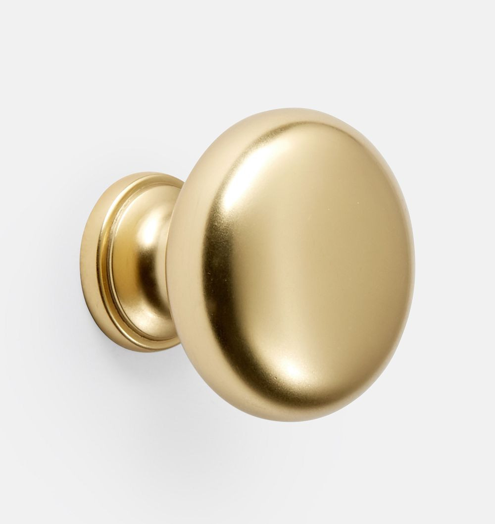 Massey Cabinet Knob, Aged Brass | Rejuvenation