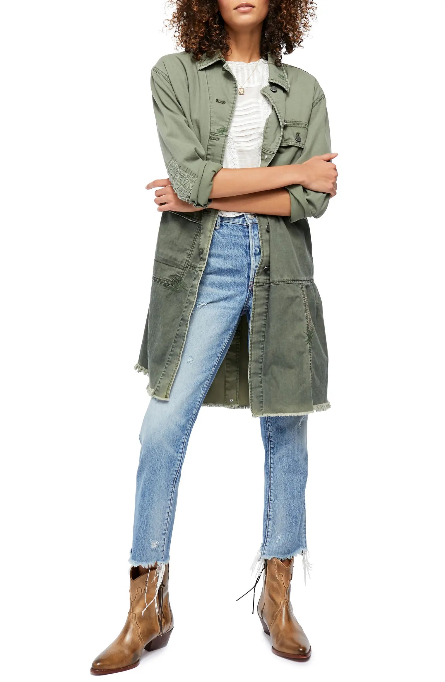 Forever Free Tiered Jacket | Nordstrom