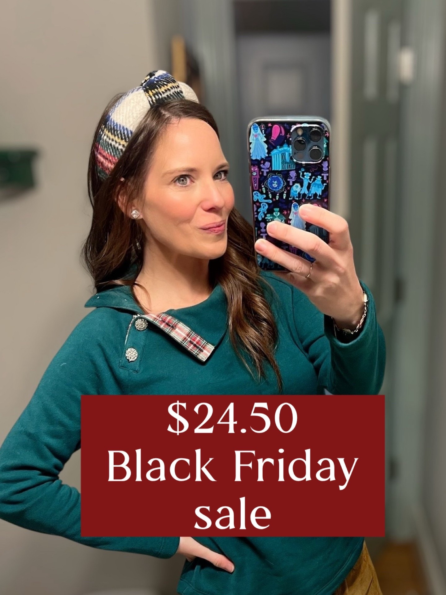 Black Friday deal!

🍁 Cozy Classic Holiday Neutrals Look

A festive, comfy-cute outfit that blends Christmas plaids with rich jewel tones and soft winter neutrals. I styled my emerald J.Crew Factory mock-neck pullover with the sweetest plaid button detail, paired with the corduroy mini skirt for that perfect mix of cozy + classic. The tartan headband ties everything together, and these tall knit boots keep the look warm, polished, and extra comfy for Thanksgiving gatherings, holiday photos, shopping days, or casual Christmas get-togethers. Simple sparkling studs and a timeless two-tone watch finish it off beautifully. 💚❤️✨

Pieces linked below!

⸻


holiday outfit idea, Christmas outfit, Thanksgiving style, winter boots, J.Crew Factory look, corduroy skirt outfit, tartan headband, cozy holiday neutrals, emerald green sweater, knee-high knit boots, classic holiday style, festive outfit inspo, casual Christmas look, seasonal wardrobe staples, cold-weather outfit ideas

#LTKCyberWeek #LTKHoliday #LTKFindsUnder50

#LTKSaleAlert #LTKCyberWeek #LTKHoliday