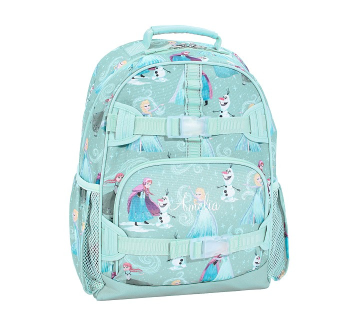 Mackenzie Aqua Disney Frozen Backpacks | Pottery Barn Kids