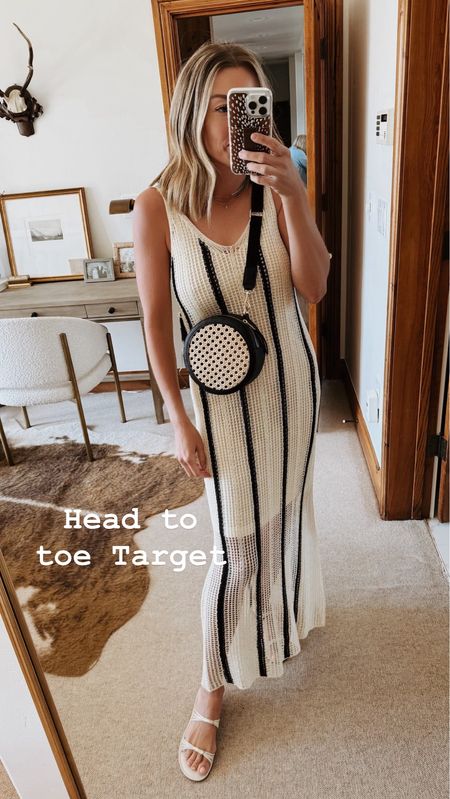 Head to toe target outfit- everything under $40
Size small dress

#LTKstyletip #LTKfindsunder50