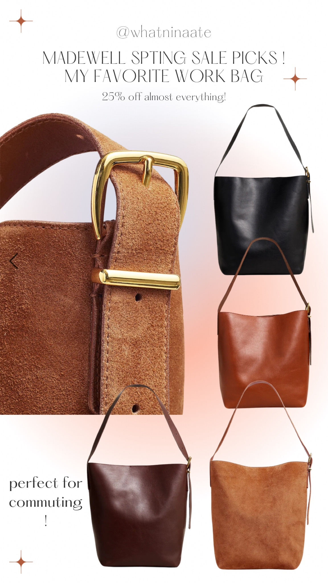 My favorite work tote from Madewell on sale for 25% off 👜 & in 4 different colors leather + suede 

.
. 
Bags. Bag. Purses. Purse. Tote. Work. Commute. Commuter. Under $200. Leather. Suede. Sale. Spring. Summer  

#LTKitbag #LTKsalealert #LTKstyletip