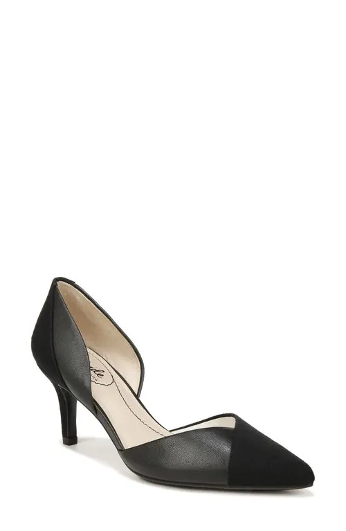LifeStride Sunset d'Orsay Pump in Black at Nordstrom, Size 11 | Nordstrom