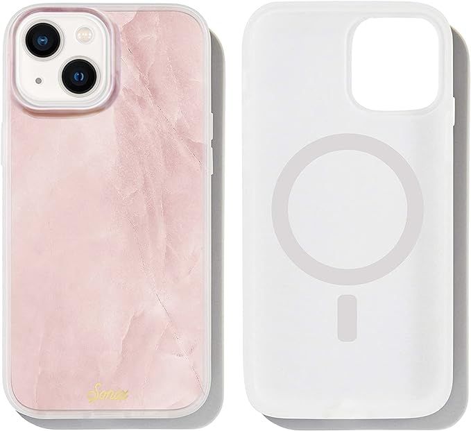 Sonix Mother of Pearl Case for iPhone 13 Compatible with MagSafe Charging [10ft Drop Tested] Prot... | Amazon (US)