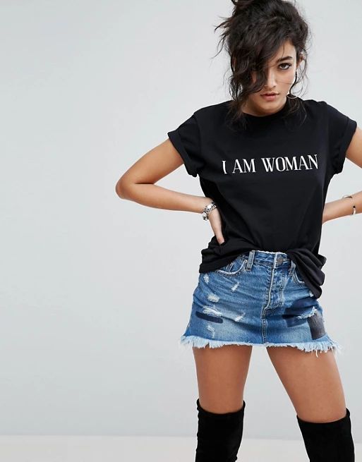 Camiseta con estampado I Am Woman de ASOS | Asos ES