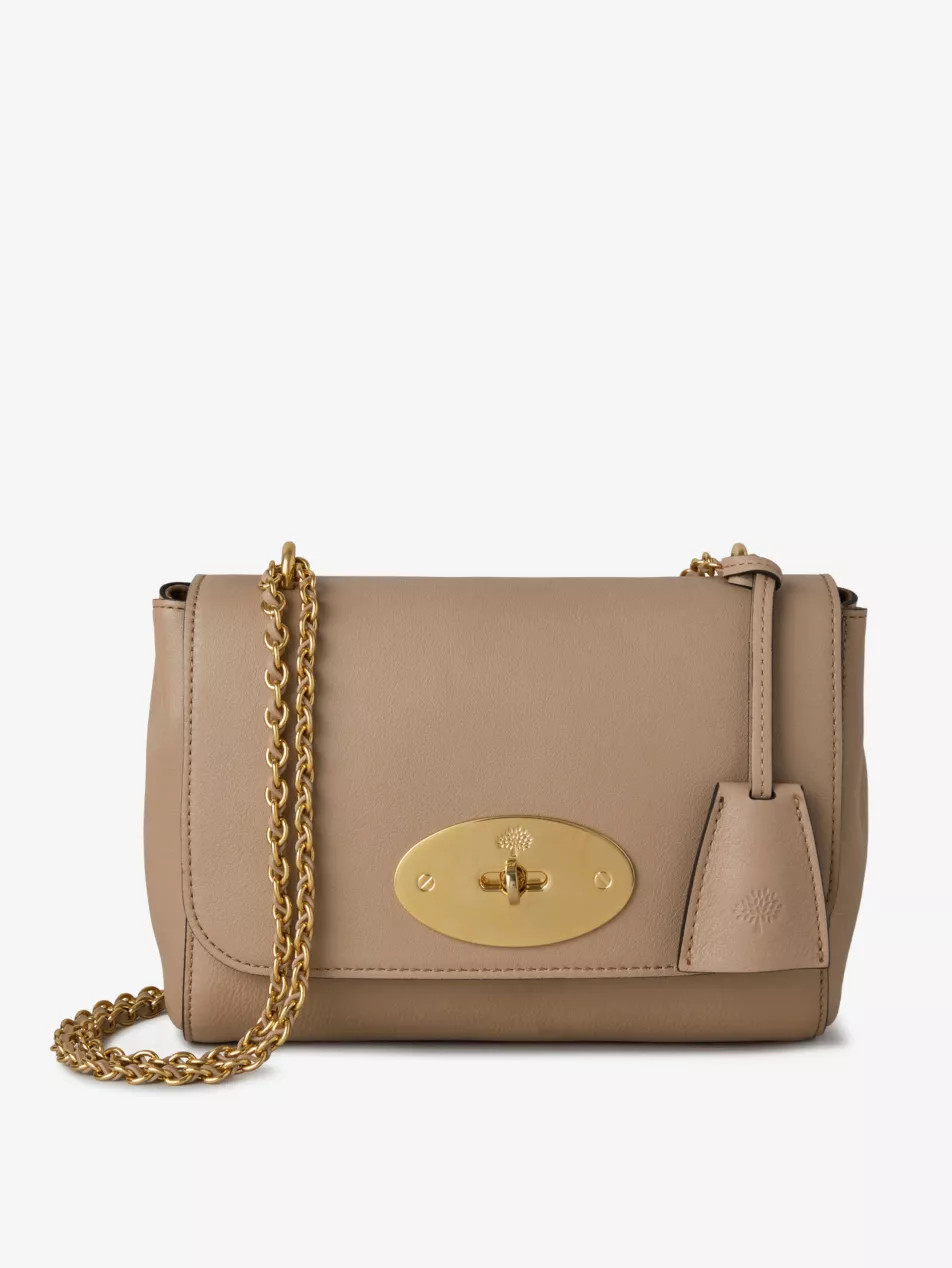 Lily leather shoulder bag | Selfridges
