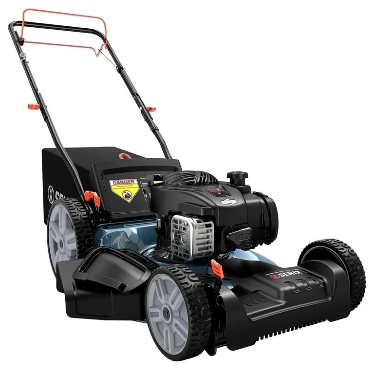 SENIX Self-Propelled Gas Lawn Mower, 21in Blade / 22in Deck, 140cc 4-Cycle Made in USA Briggs & S... | Walmart (US)