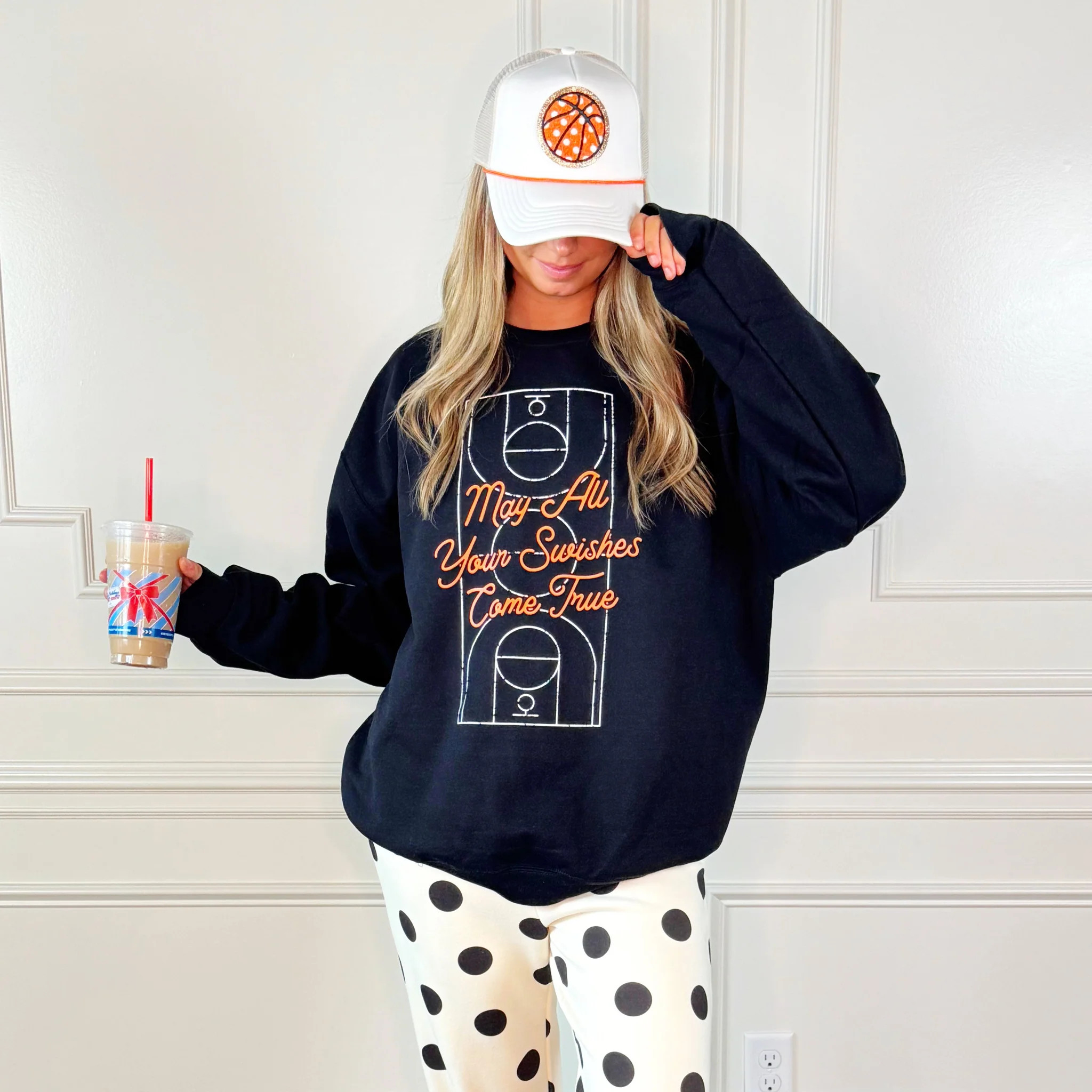 May All Your Swishes Come True Sweatshirt | Poppy & Pine