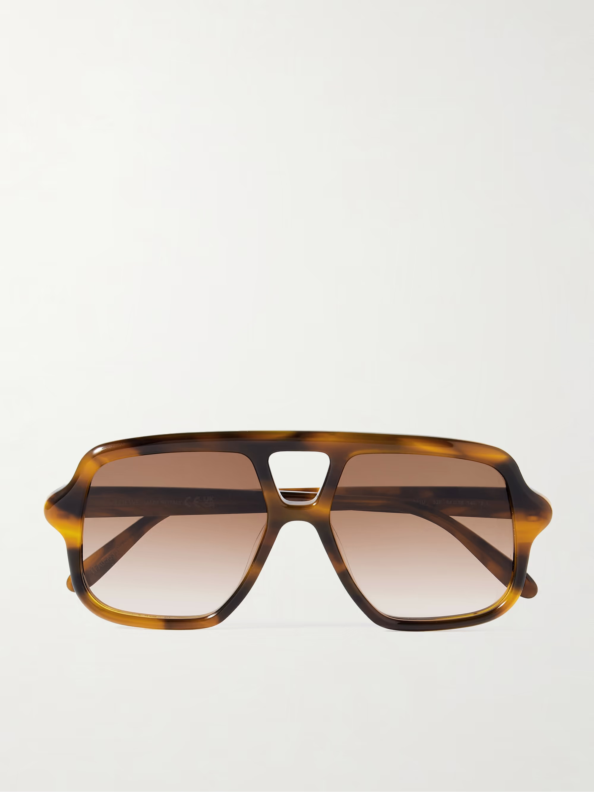 Aviator-style tortoiseshell acetate sunglasses | NET-A-PORTER APAC