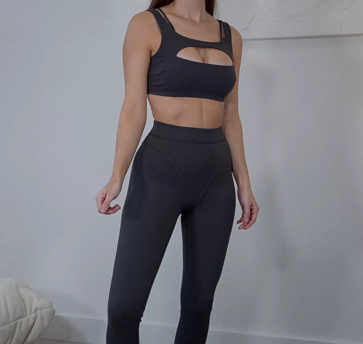 Active Cutout Crop Top curated on LTK
