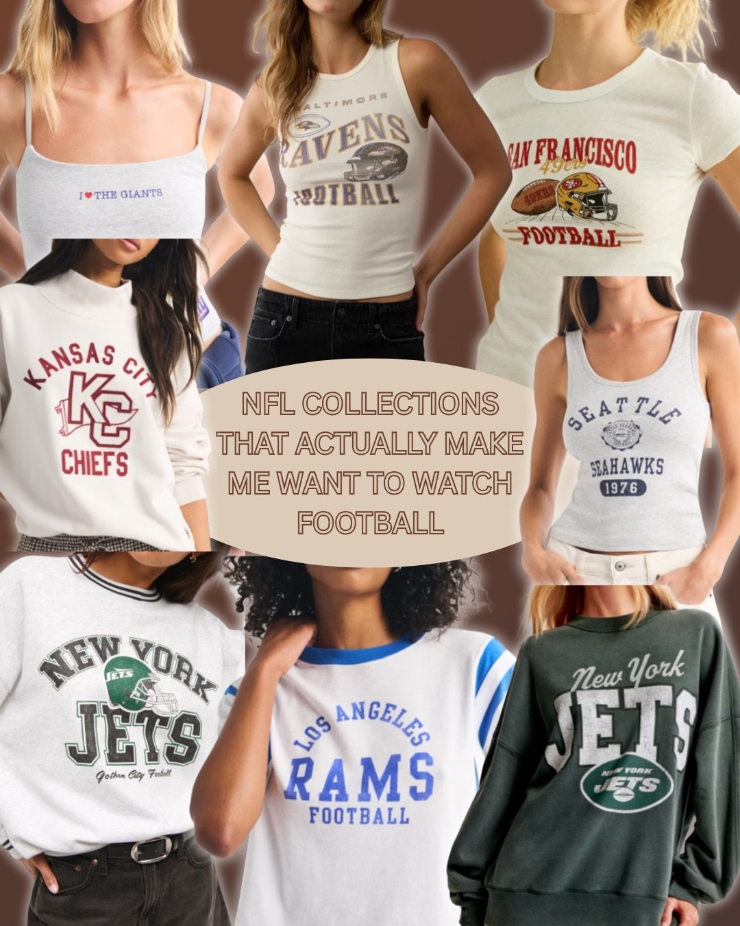 not a football fan, but love dressing the part. And these new collections are making me even more excited for my bandwagon self

#LTKootd #LTKmomlife #LTKSeasonal