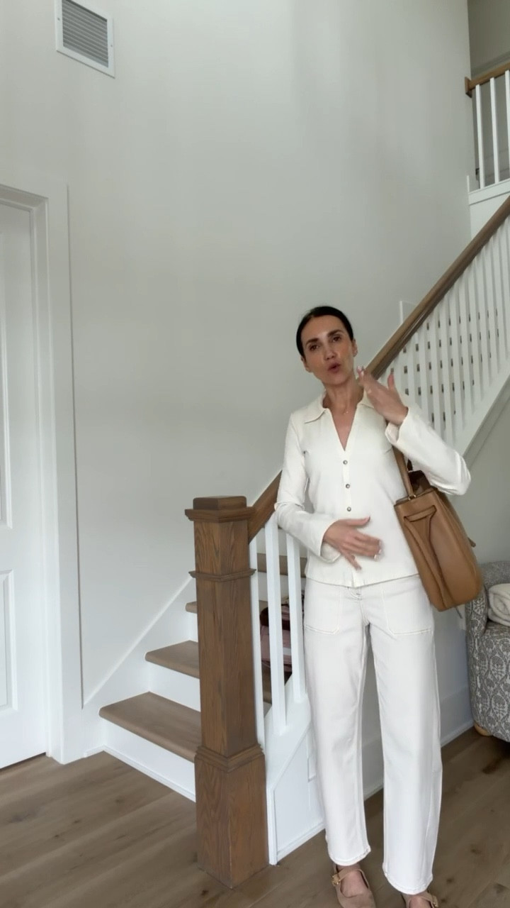 Ivory monochromatic outfit, off white jeans, business cadual, spring transition, spanx outfit, annabrstyle. Xs in top and in jeans.
code ANNAMXSPANX


#LTKootd #LTKOver40
