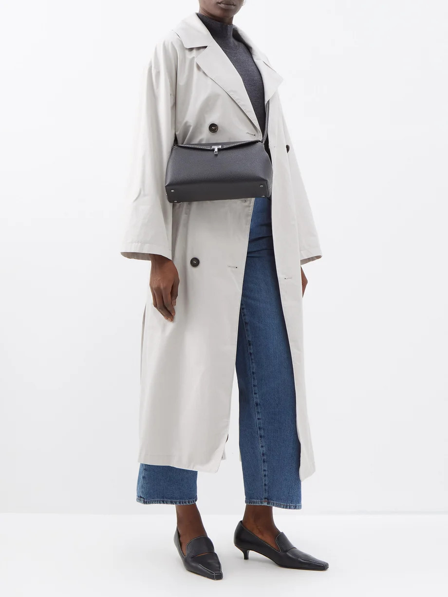 T-lock leather cross-body bag | Matches (US)