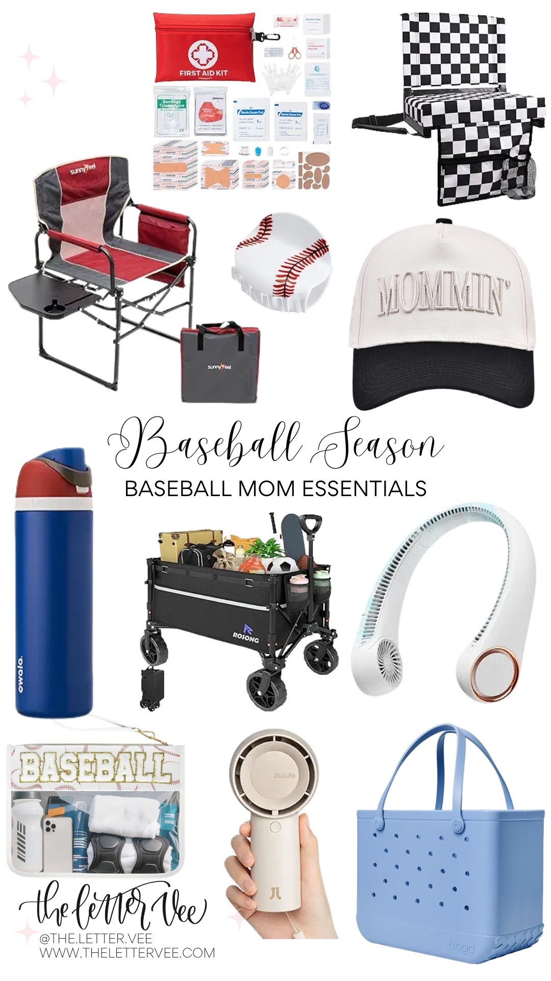 Baseball Mom Must-Haves from Amazon

Baseball mom essentials / sports mom / summer sports / travel ball / travel baseball / team mom 

#LTKActive #LTKSeasonal #LTKmomlife