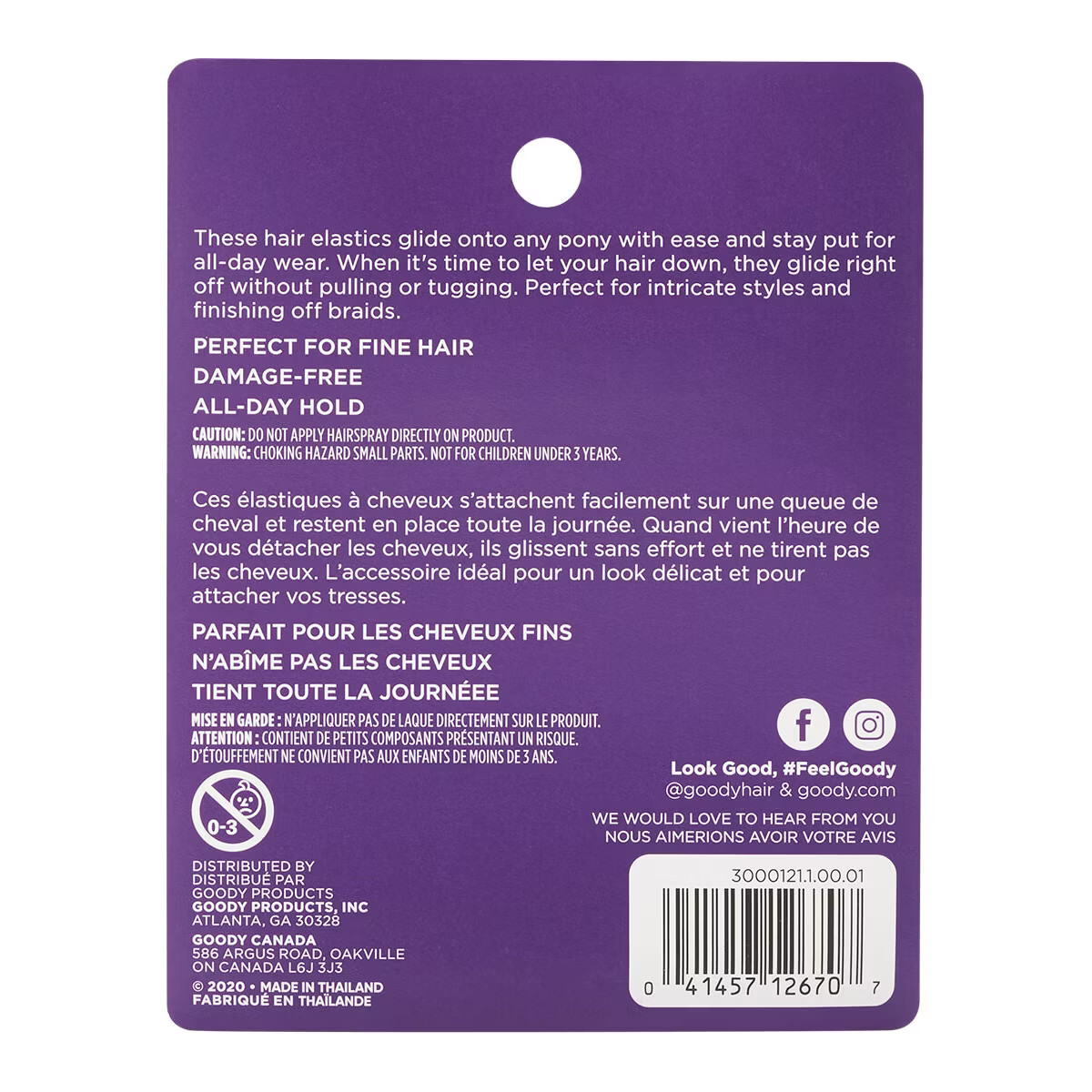 Goody Women's Classic Polybands - Black - 250ct | Target