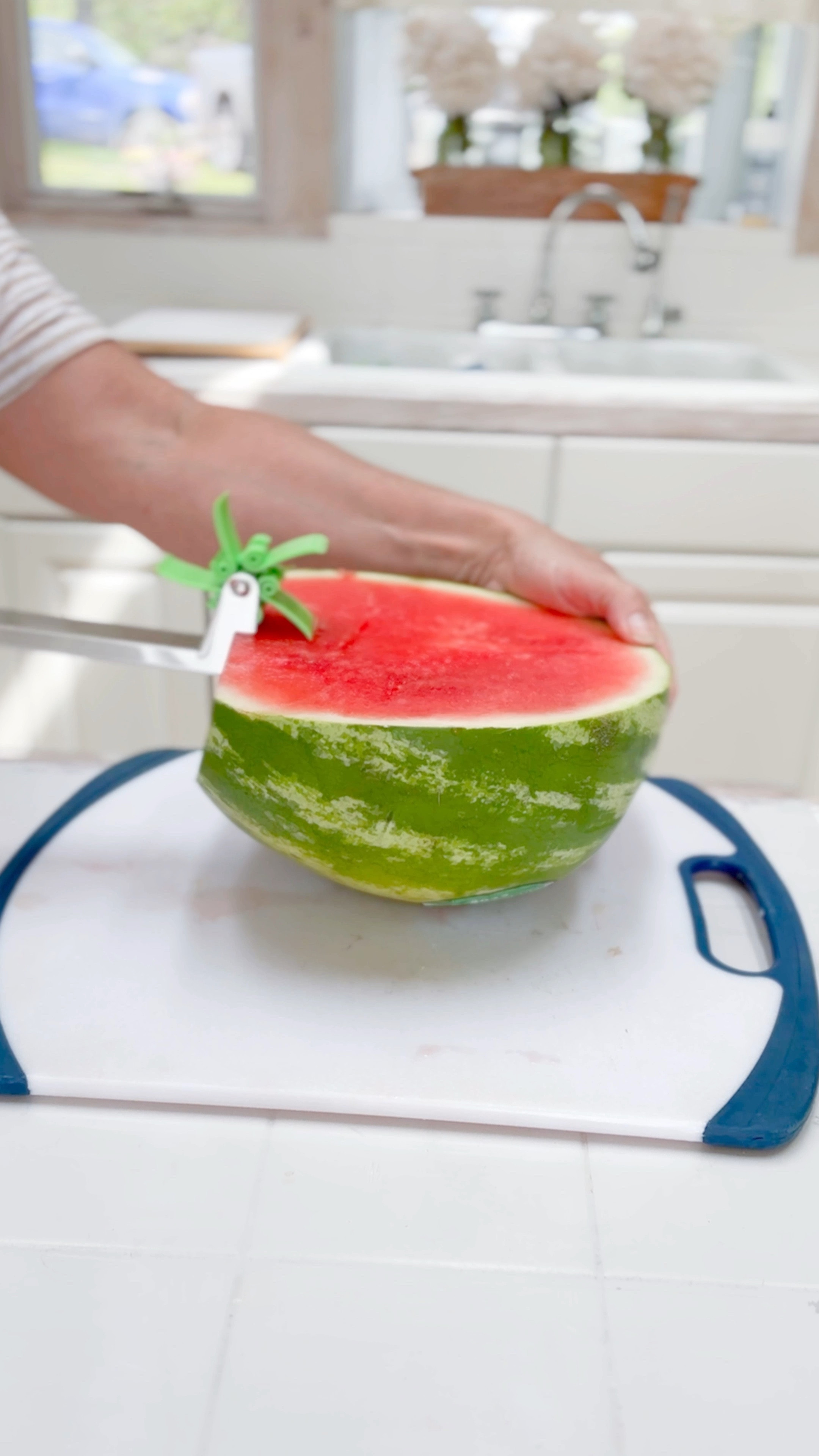 AMAZON FIND! This tool cuts watermelon into cubes with minimal effort. My six-year-old and four-year-old grandchildren were able to cut watermelon without my help!

#LTKFindsUnder50 #LTKHome #LTKSeasonal