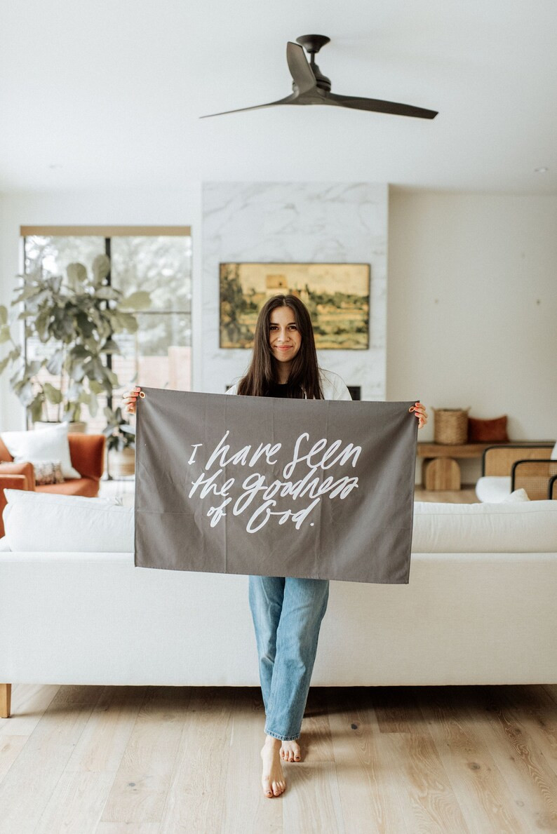 Small Canvas Banner: I Have Seen - Etsy | Etsy (US)