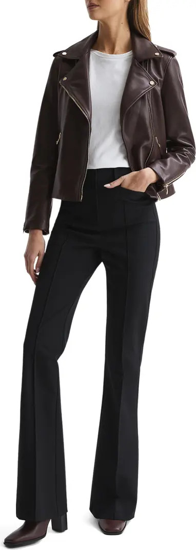 Leiya Leather Moto Jacket | Nordstrom