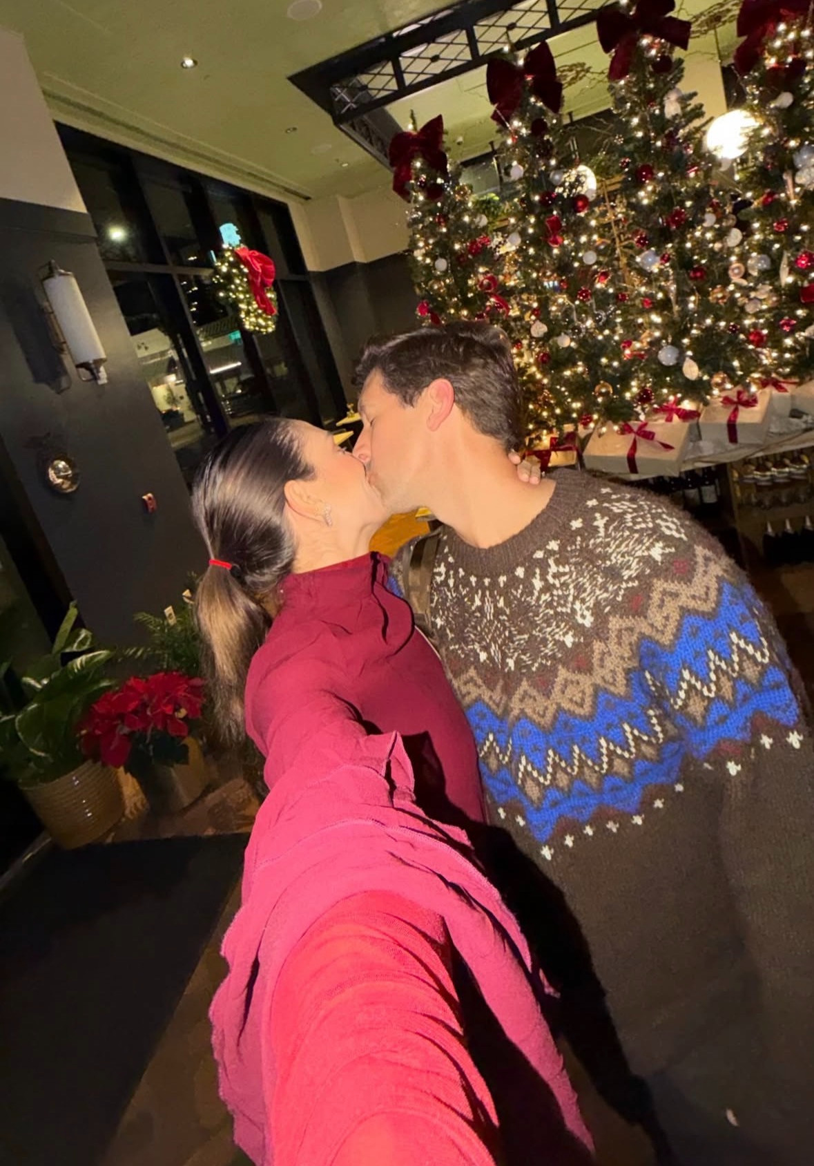 Our holiday outfits❤️💙 

 #LTKootd #LTKSeasonal #LTKU