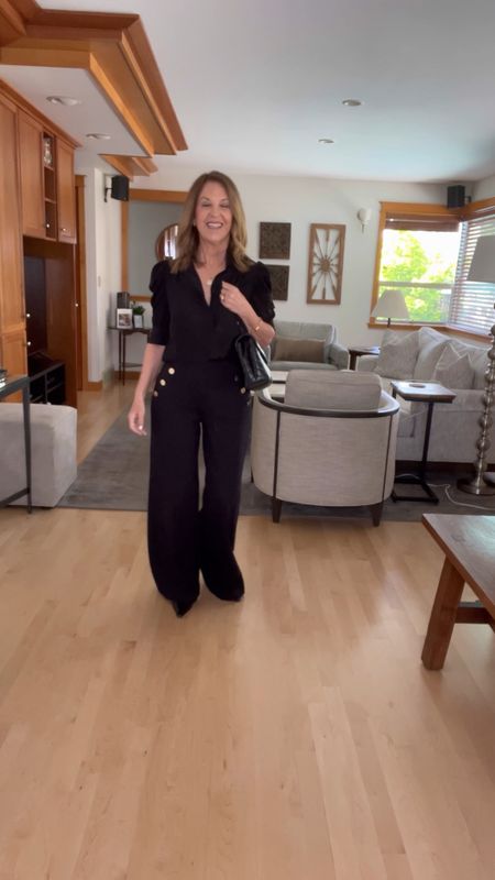 Black pants are a wardrobe staple and these are a style you will wear often. This one fits petite, regular, and tall. Xs-3x.   It's by Spanx and is so comfortable and stylish.  

I'm wearing a petite small.

Use my code SANDYKXSPANX for 10 percent off your purchase! 


#LTKstyletip #LTKVideo #LTKover40