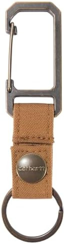 Carhartt Unisex Adult Durable Metal Key Keeper, Belt Loop Key Ring Holder with Self-Locking Metal... | Amazon (US)