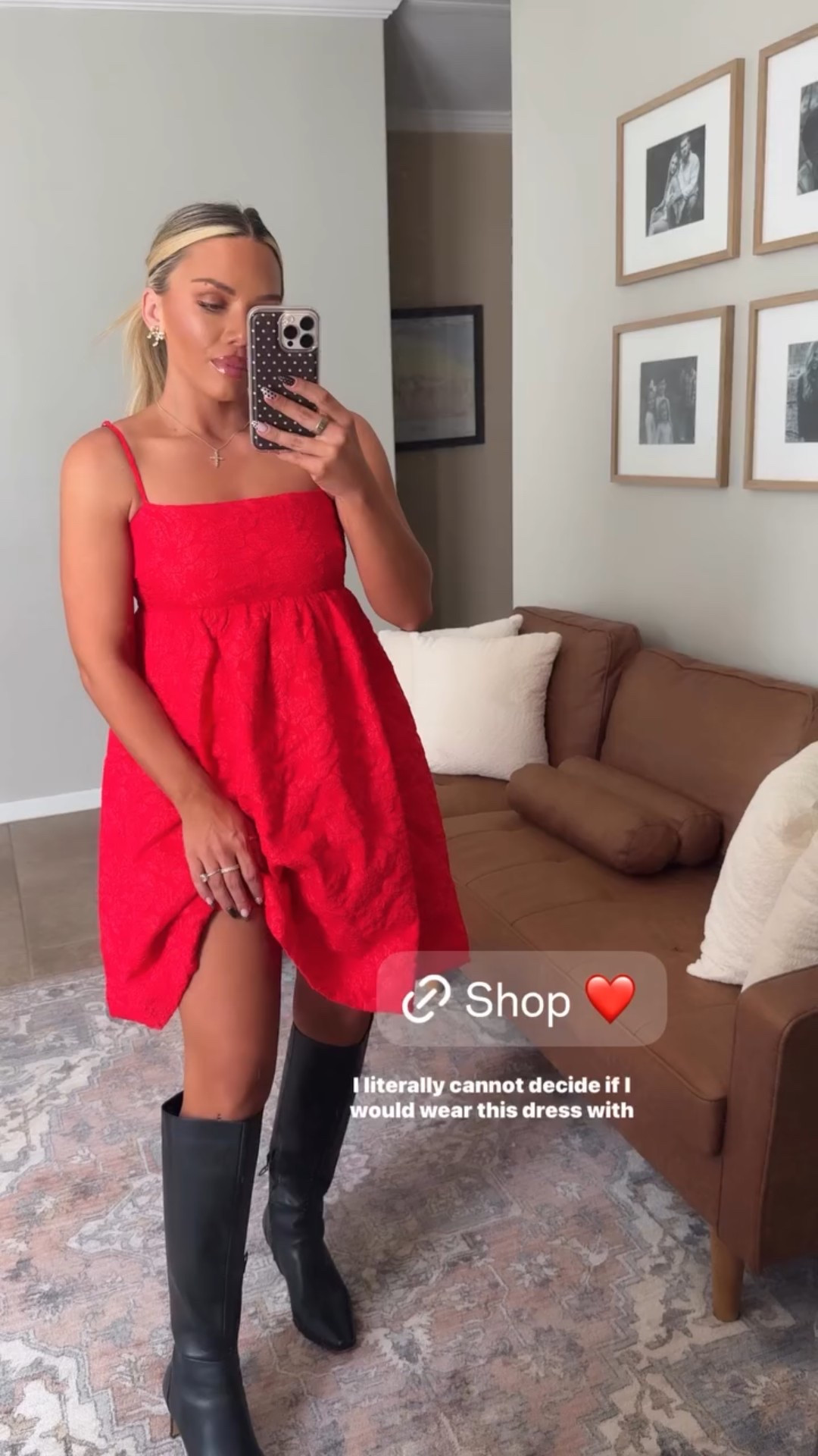 Type SHOP if you want the links to these Walmart holiday looks!!! The viral silver sequin skirt is back in stock and it’s only $16!!!! #walmart #walmartfashion #holidays #christmas #sequins