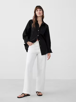 High-Rise Straight Jean | Banana Republic Factory