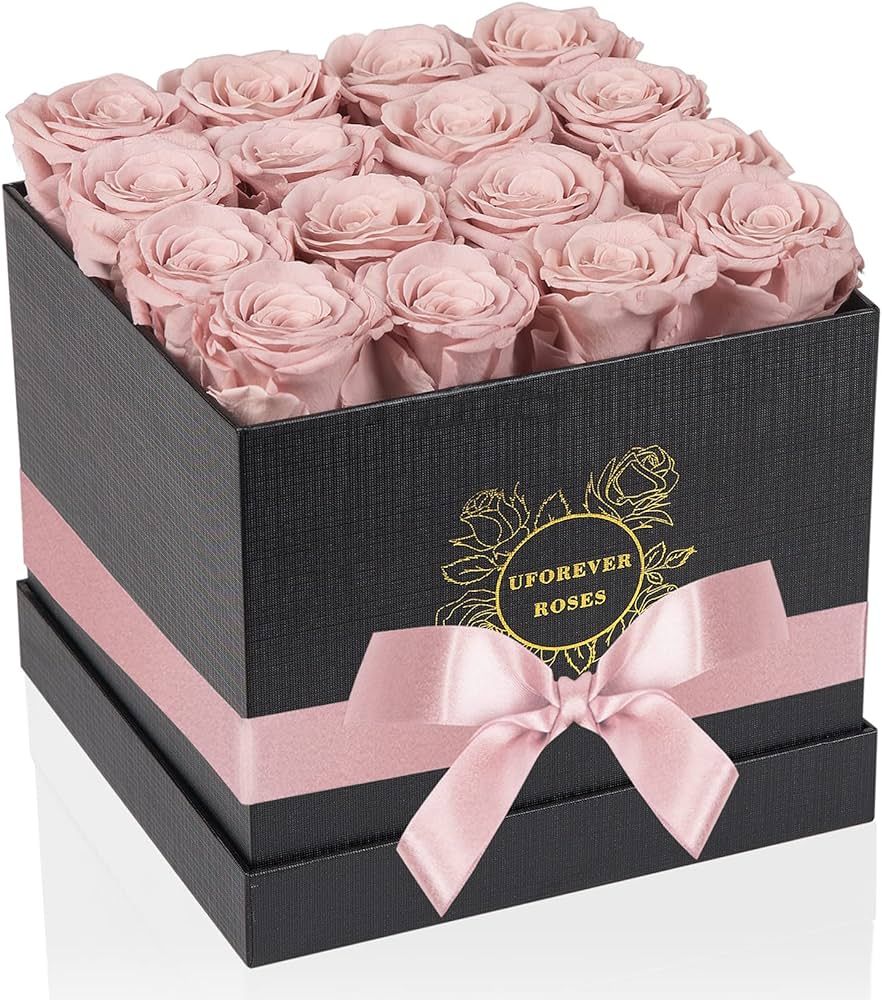 Preserved Roses in a Box Valentines Day Roses for Her Mothers Day Roses, Flowers for Delivery Pri... | Amazon (US)