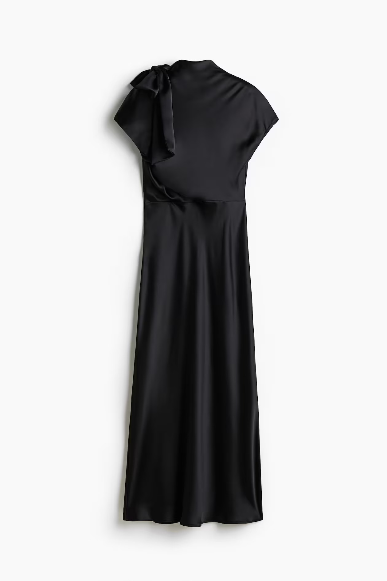 Tie-neck Satin Dress | H&M (US + CA)