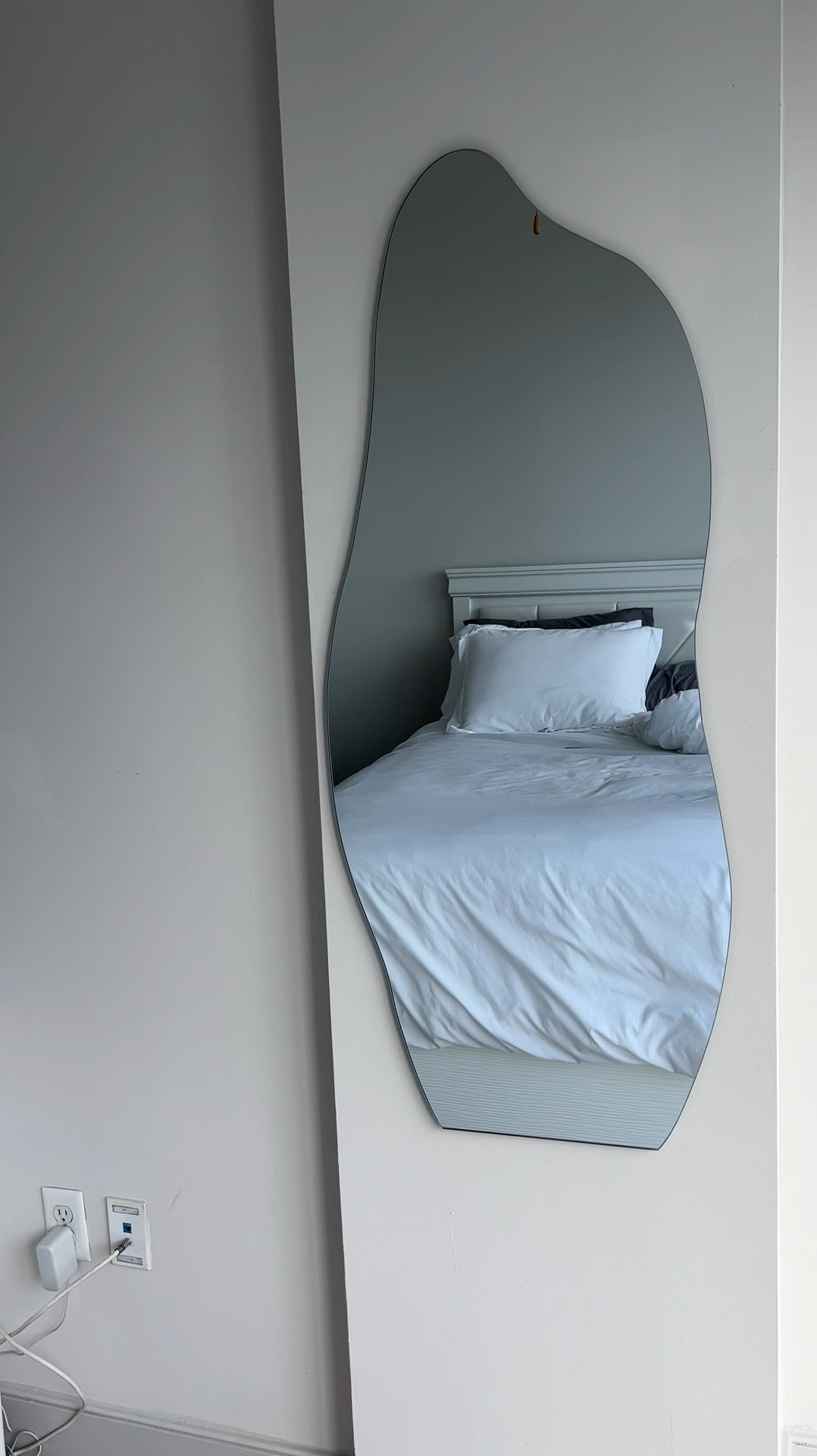 Asymmetrical mirror, anyone? 

#LTKHome #LTKVideo