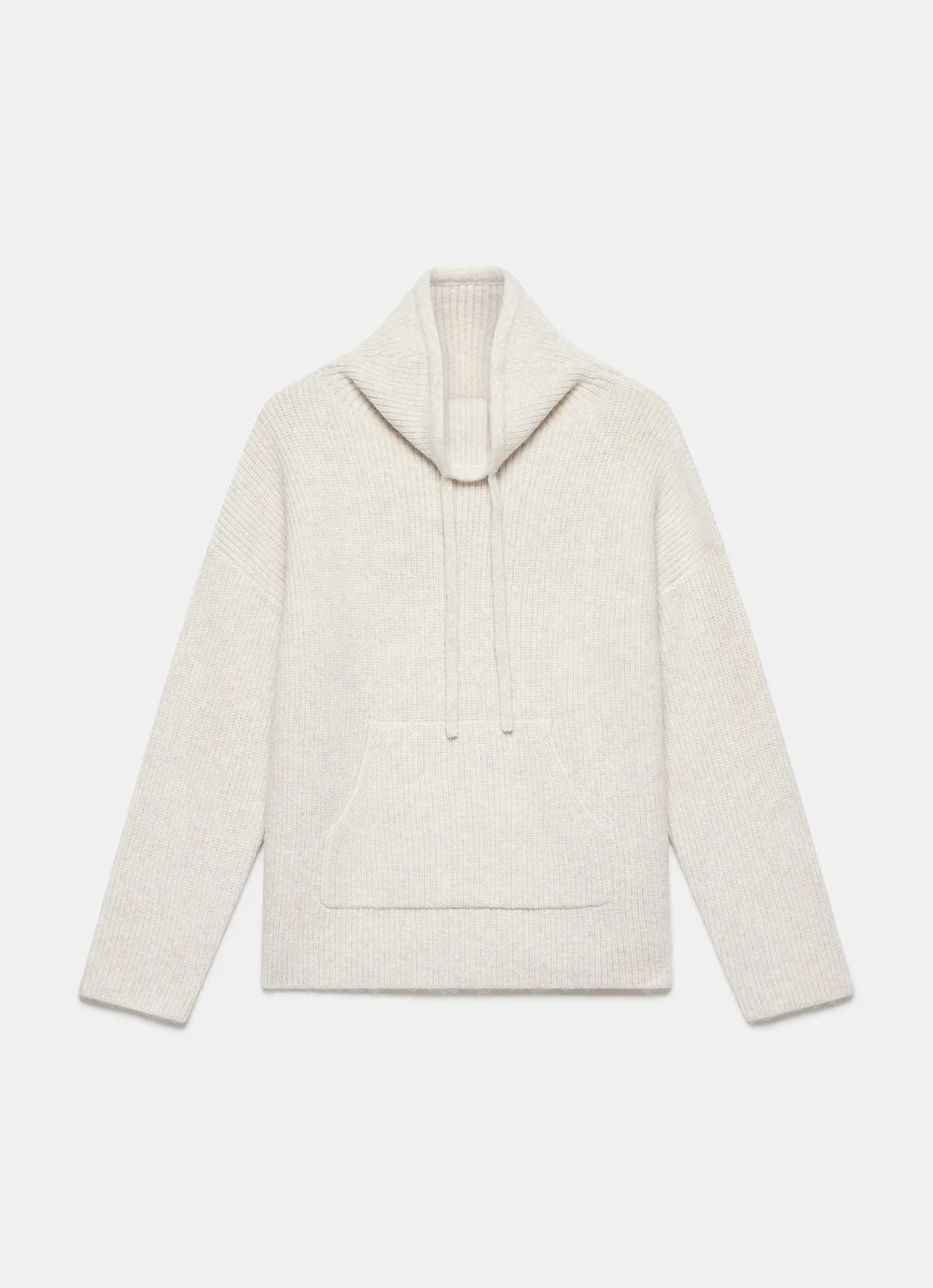 Cream Funnel Neck Knit Jumper | Mint Velvet