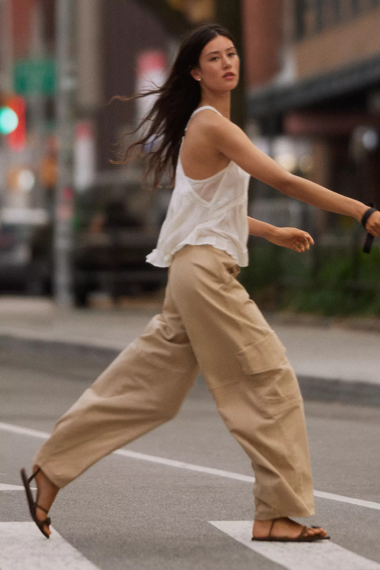 Pilcro Aero Wide-Leg Cargo Pants | Anthropologie (US)