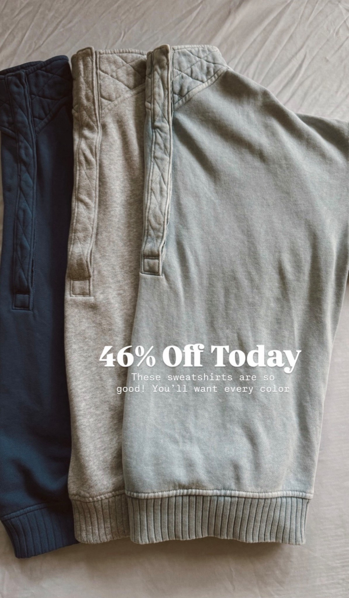 🤍 46% off my favorite sweatshirt! 

Wearing size s / my tts 

#LTKHoliday #LTKGiftGuide #LTKdayinmylife