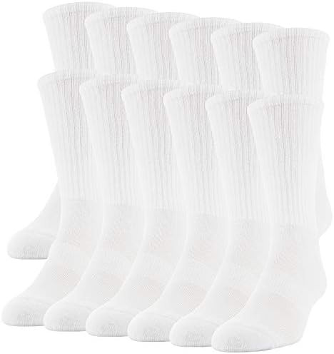 Gildan Men's Performance Crew Socks, 12 Pairs | Amazon (US)