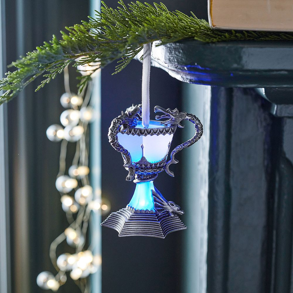 Harry Potter™ Triwizard Cup Light-Up Ornament | Pottery Barn Teen