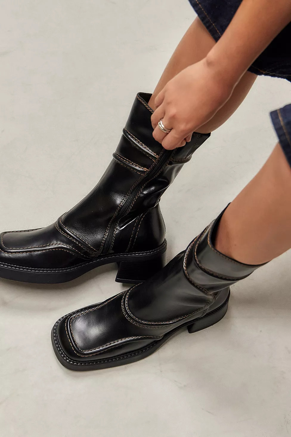 Miista Malene Ankle Boots | Urban Outfitters UK