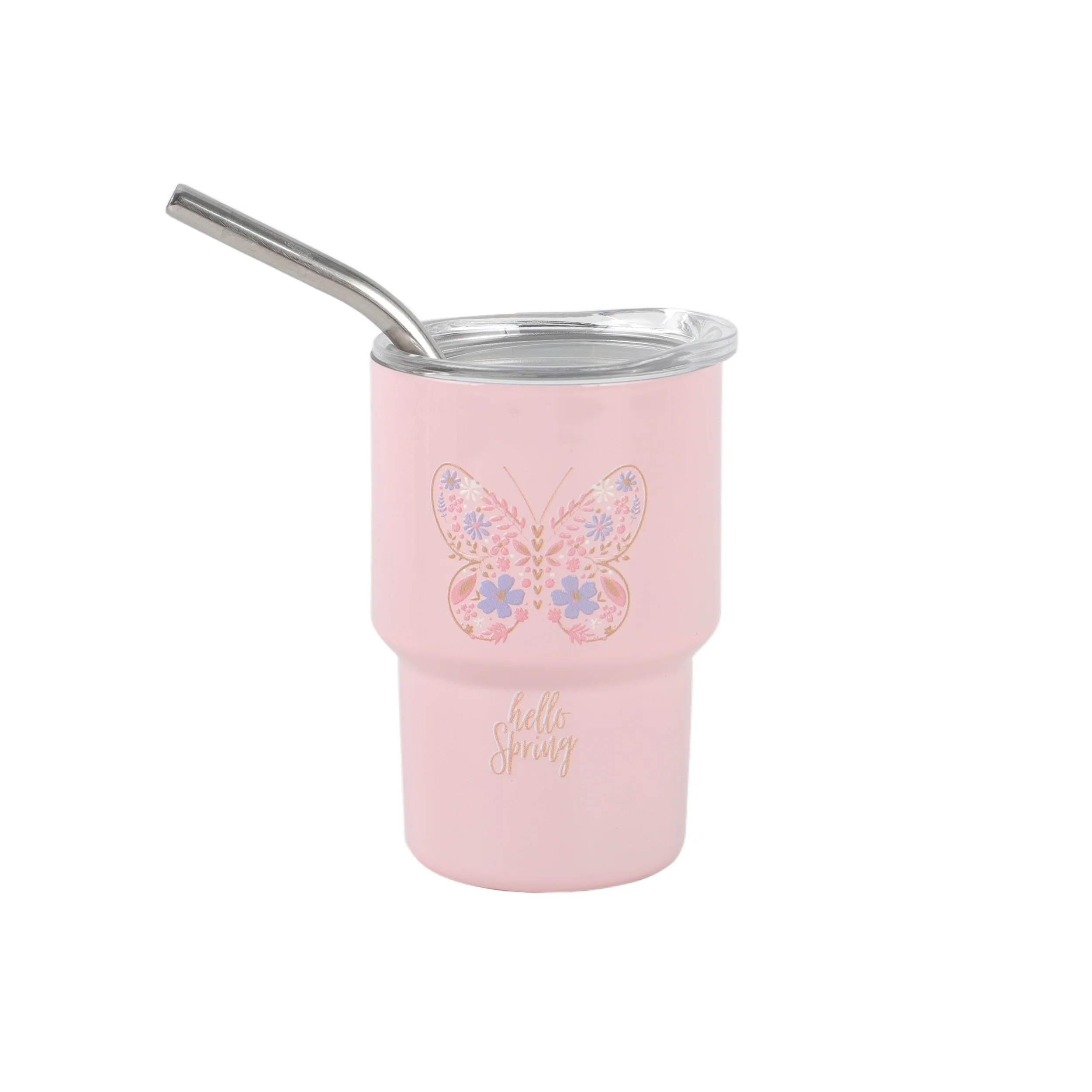 Cook With Color 5oz Double Walled Stainless Steel Mini Tumbler, Vacuum Insulated, Reusable Cup, S... | Walmart (US)