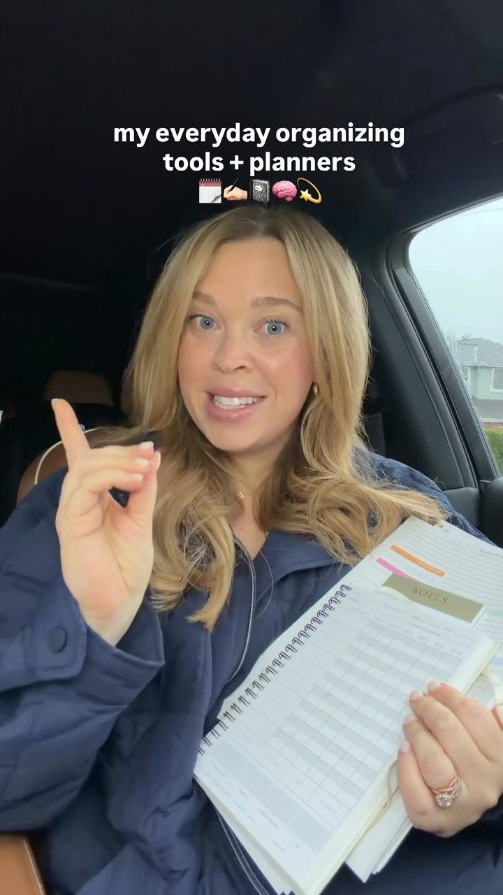 My everyday organizing tools & planners 📝🗒️📓🖊️
