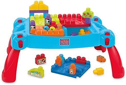 MEGA Bloks First Builders Build 'n Learn Table [Amazon Exclusive] | Amazon (US)