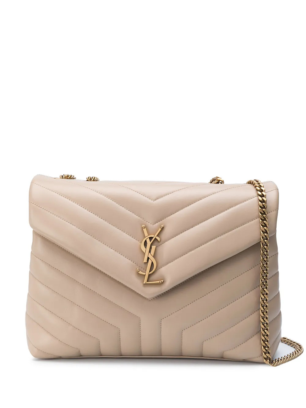 Saint Laurent Lou Lou Quilted Shoulder Bag - Farfetch | Farfetch Global