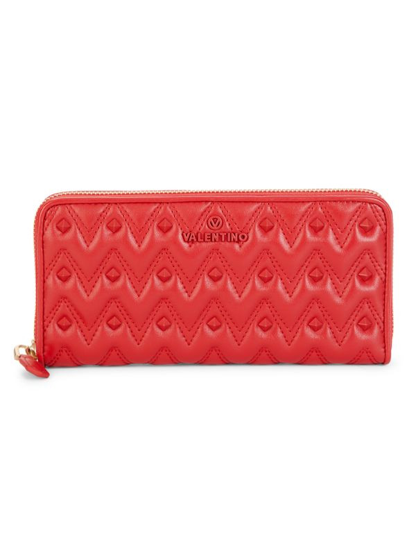 Leonard Sauvage Leather Continental Wallet | Saks Fifth Avenue OFF 5TH