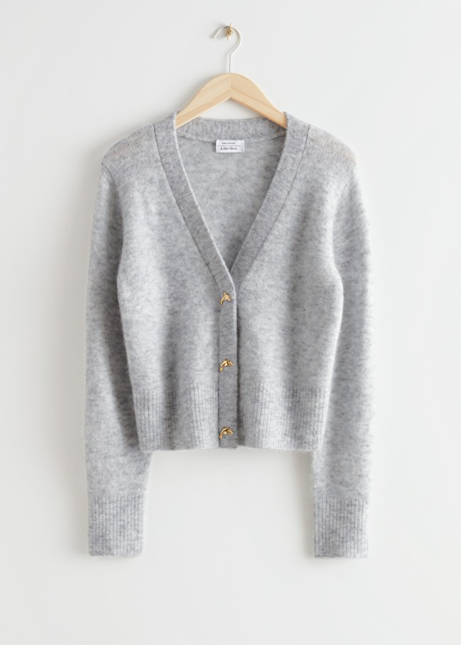 Gold Button Cardigan | & Other Stories (EU + UK)