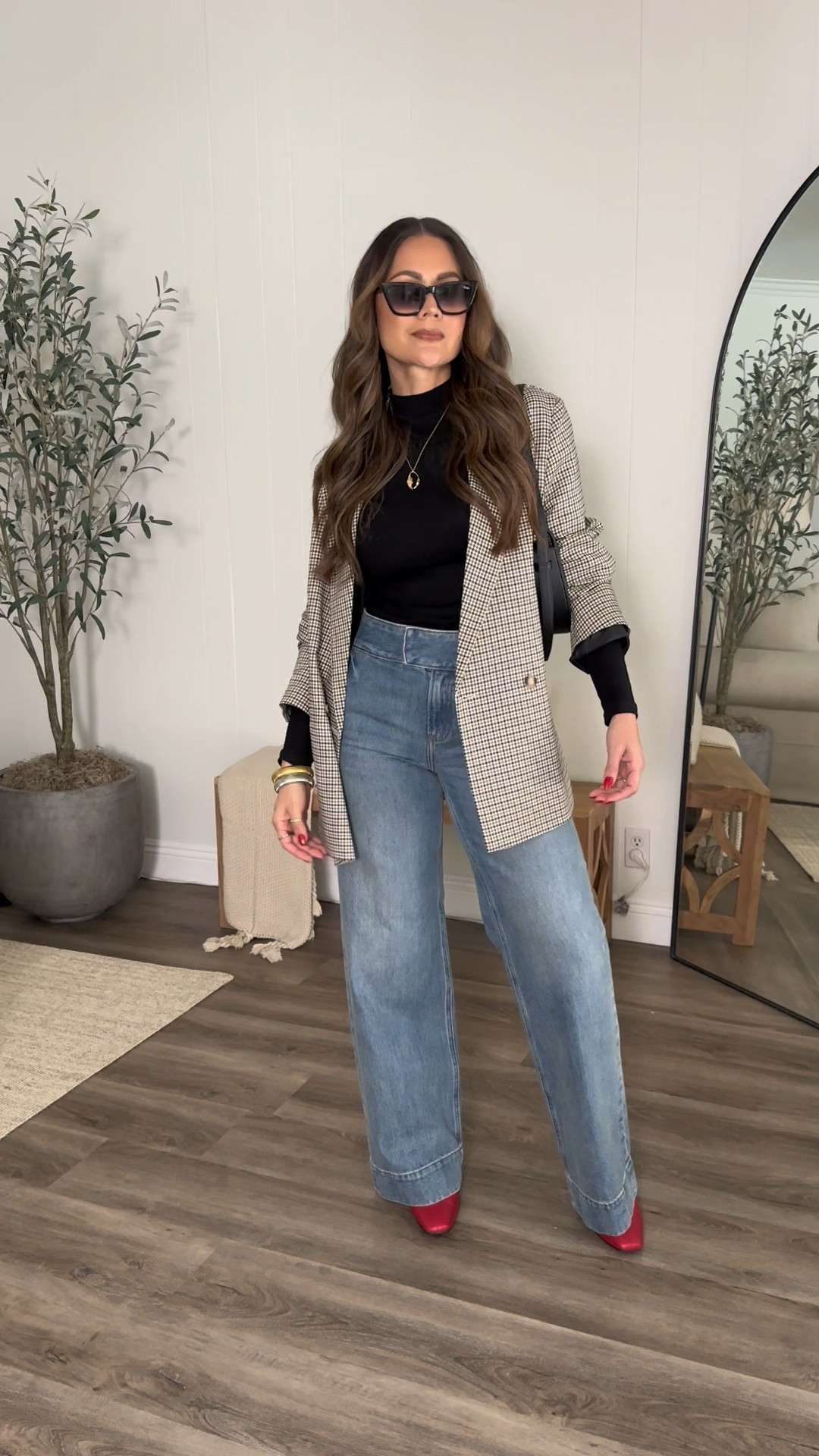 Casual Date Night Outfit
Wearing a size 2 in jeans 
Size medium in blazer for an oversized fit 

#LTKSeasonal #LTKstyletip #LTKSpringSale