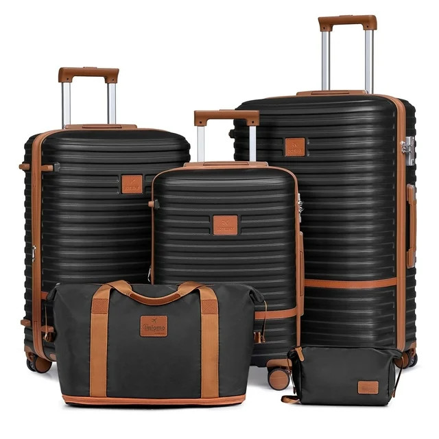 Joyway Hardside Luggage Set Suitcase 5 PCS with TSA Lock Expandable Lightweight Suitcase 20"24"28... | Walmart (US)