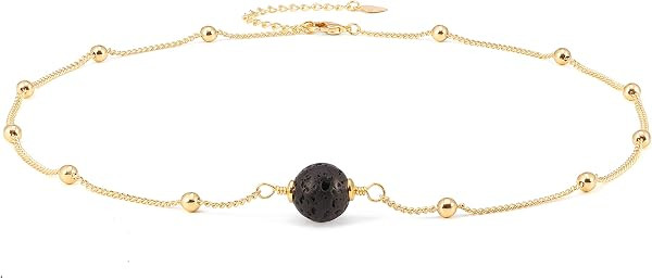 Aobei Pearl 18K Gold Plated Paperclip Chain Choker Satellite Chain Freshwater Cultured Biwa Pearl... | Amazon (US)