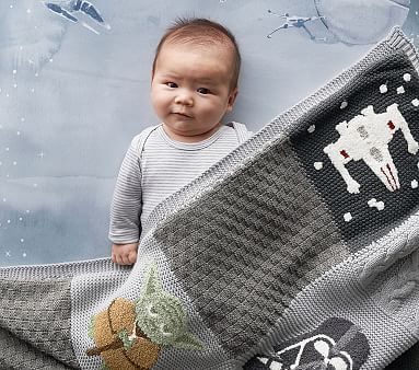 Star Wars™ Patchwork Baby Blanket | Pottery Barn Kids