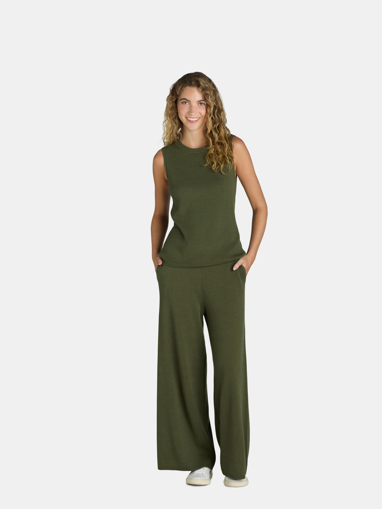 Time and Tru Women's Tank/Pant Set | Walmart (US)