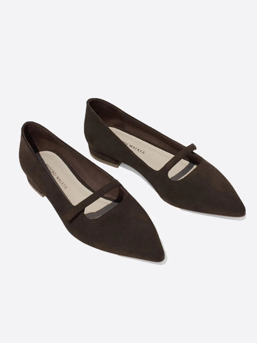 Women's Roma Flat in Coffee | Brochu Walker | Brochu Walker