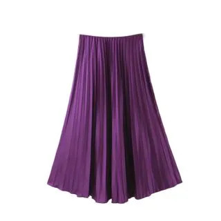 Midi Accordion Pleat Skirt | YesStyle Global